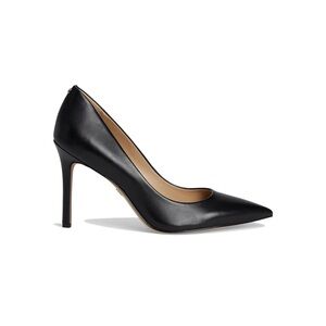 Sam Edelman Hazel Pointed Toe Pump in black leather, size 6.5